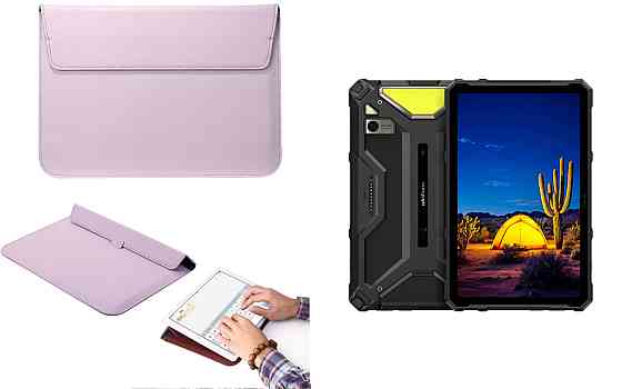 Чехол-конверт VitoCase для Ulefone Armor Pad 4 Ultra, с функцией подставки для планшета Фиолетовый Киев