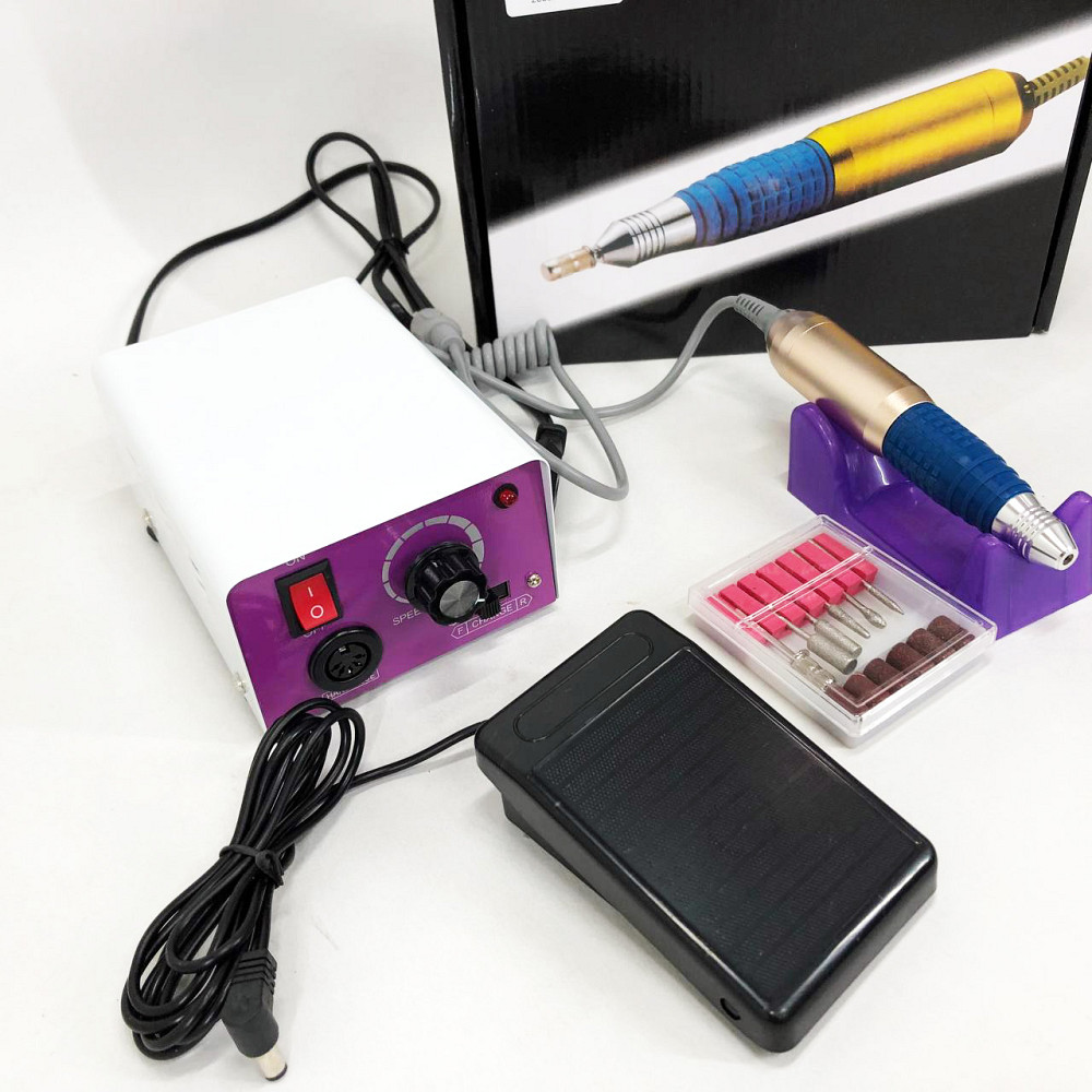 Фрези для апаратного манікюру DM4, Фрезер машинка для зняття гель-лаку Апарат зняття манікюру YS-39 Київ - фото 2