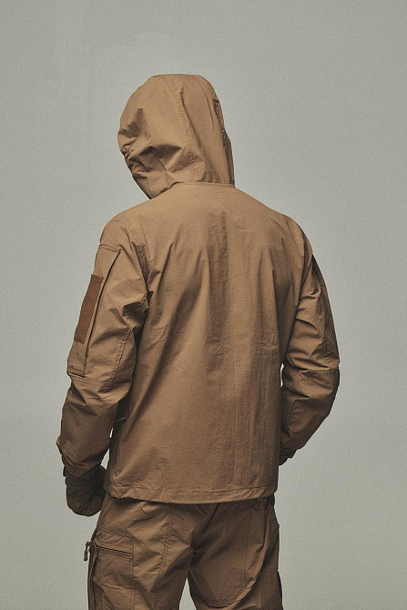 Армійська чоловіча демісезонна куртка койот 4Wstretch , водонепроникна тактична куртка койот Львів - фото 3