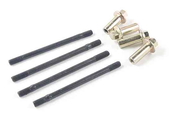 Шпильки цилиндра (4шт) мотоцикл 4T CG125/150 (+гайки) Мукачево