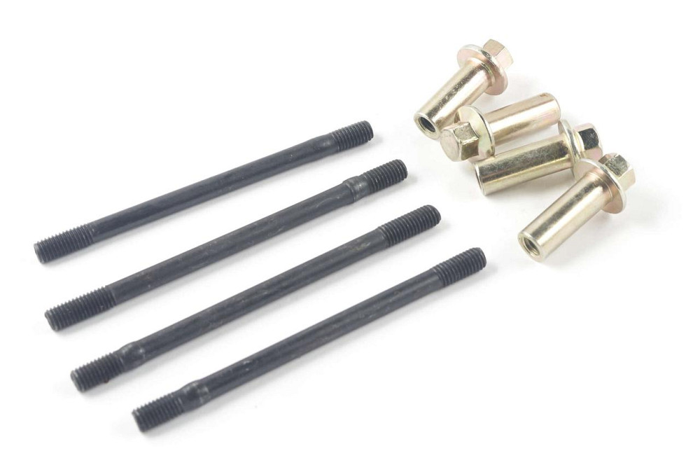 Шпильки цилиндра (4шт) мотоцикл 4T CG125/150 (+гайки) Мукачево - изображение 1