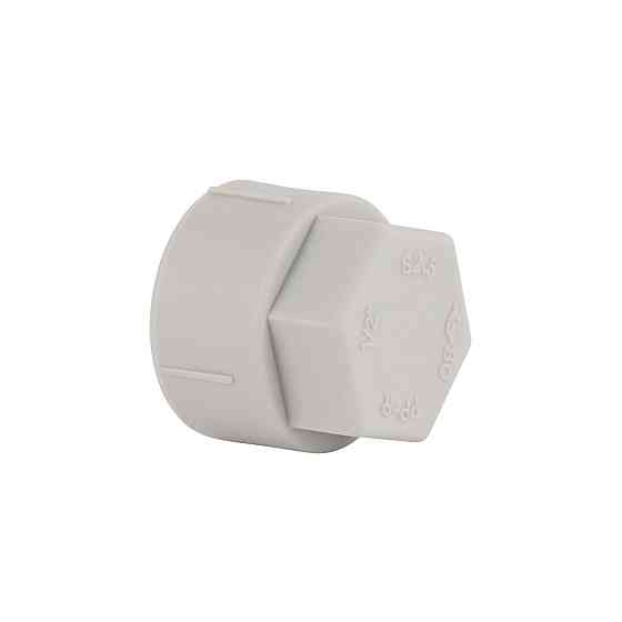 Заглушка PPR Blue Ocean с резьбой 20х1/2