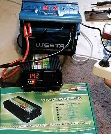 Гібридний Инвертор с зарядкой. Преобразователь 12- Київ