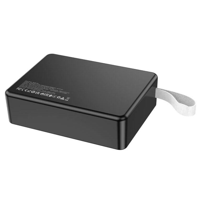 Павербанк 75000 mAh HOCO J94 Overlord 22.5W быстрая зарядка черный power bank повербанк Одесса - изображение 9