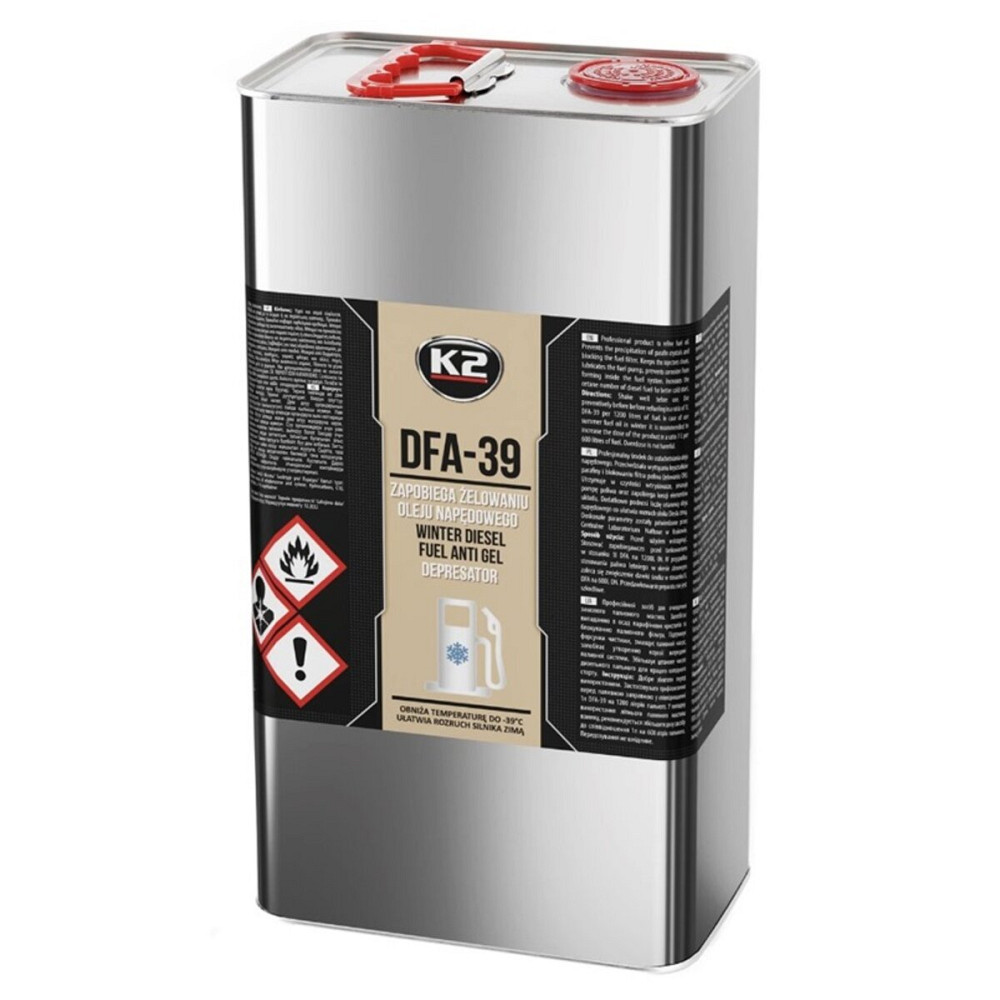 Антигель для дизельного палива K2 Turbo DFA-39 5л Киев - изображение 1