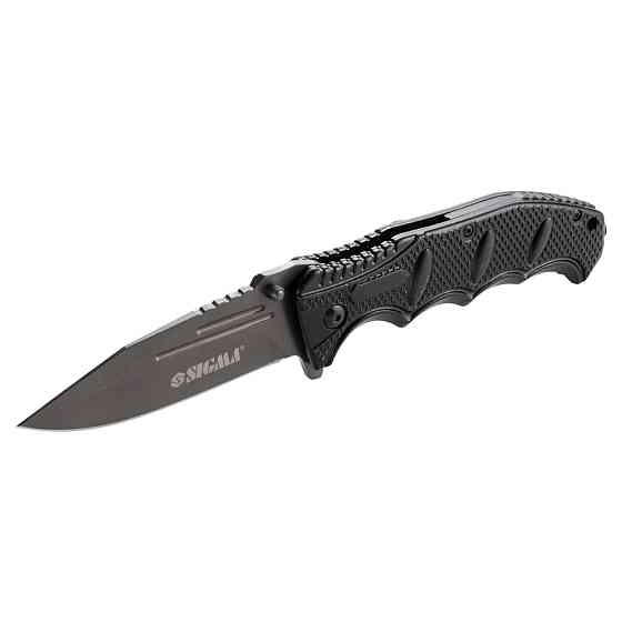 Sigma Нож раскладной 124мм (рукоятка алюминиевый сплав) SIGMA (4375851) Коломия