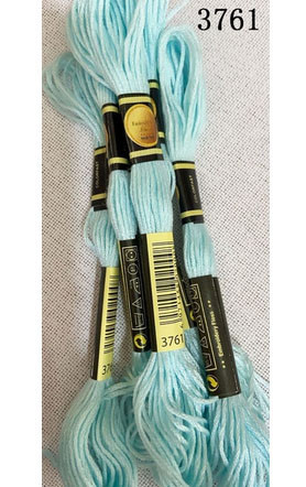 Мулине для вышивки 3761 Киев - изображение 1