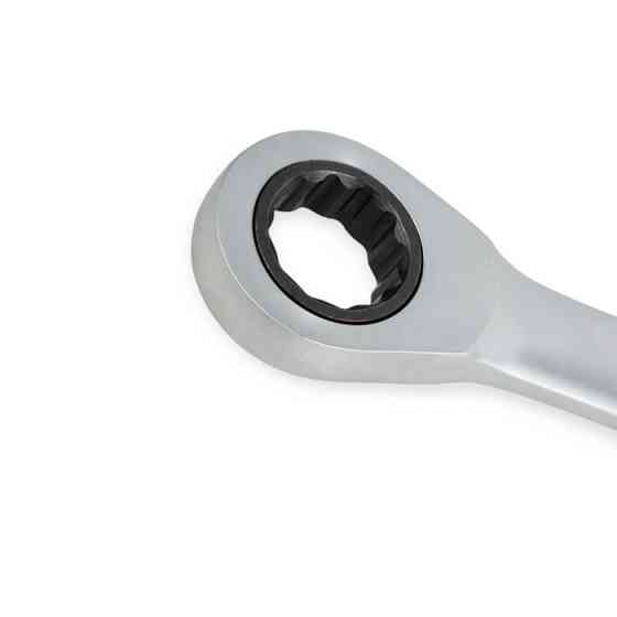 Набор ключей рожково-накидных с трещеткой 8-19 мм 6 шт (планшет) CrV Мукачево