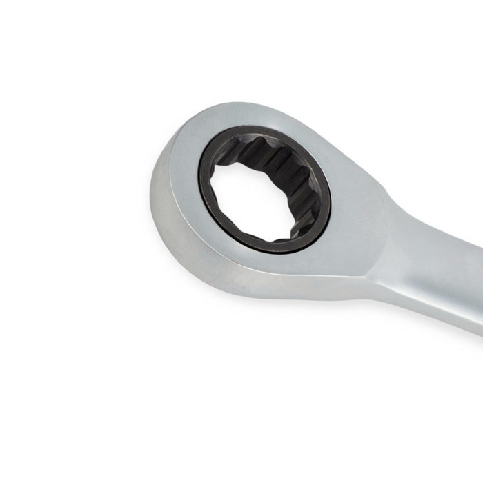 Набір ключів ріжково-накидних з тріскачкою 8-19 мм 6 шт (планшет) CrV Мукачево - фото 3