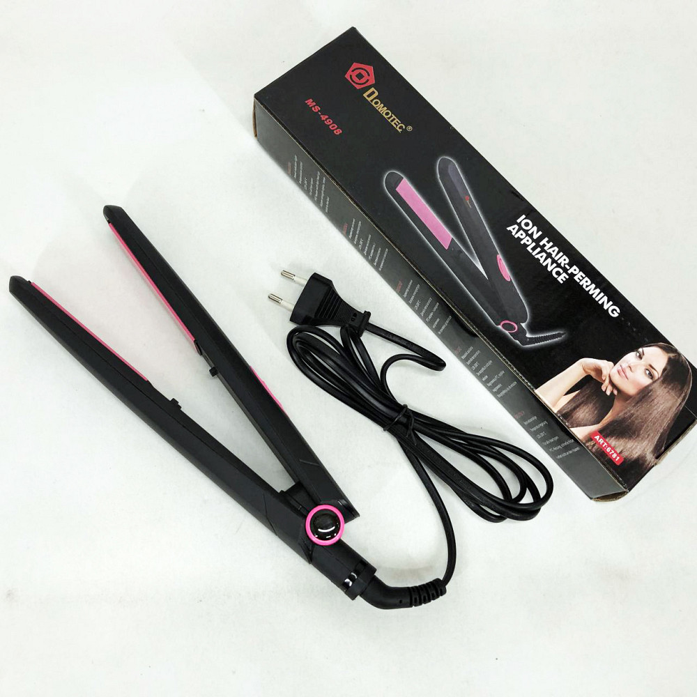 Щітка-щипці для випрямлення волосся, Плойка-праска для випрямлення волосся, Праска-випрямляч потужна JW-93 Львів - фото 4