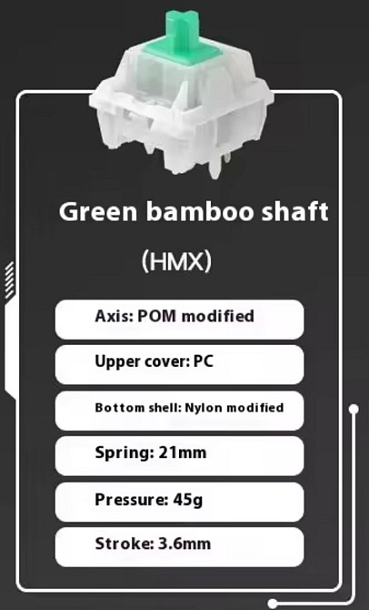 Бездротова ігрова механічна клавіатура PMO Wave 75 gasket 75% Київ - фото 1