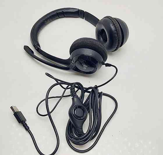 Провідні навушники Logitech Headset H390 USB (Б клас) Луцьк