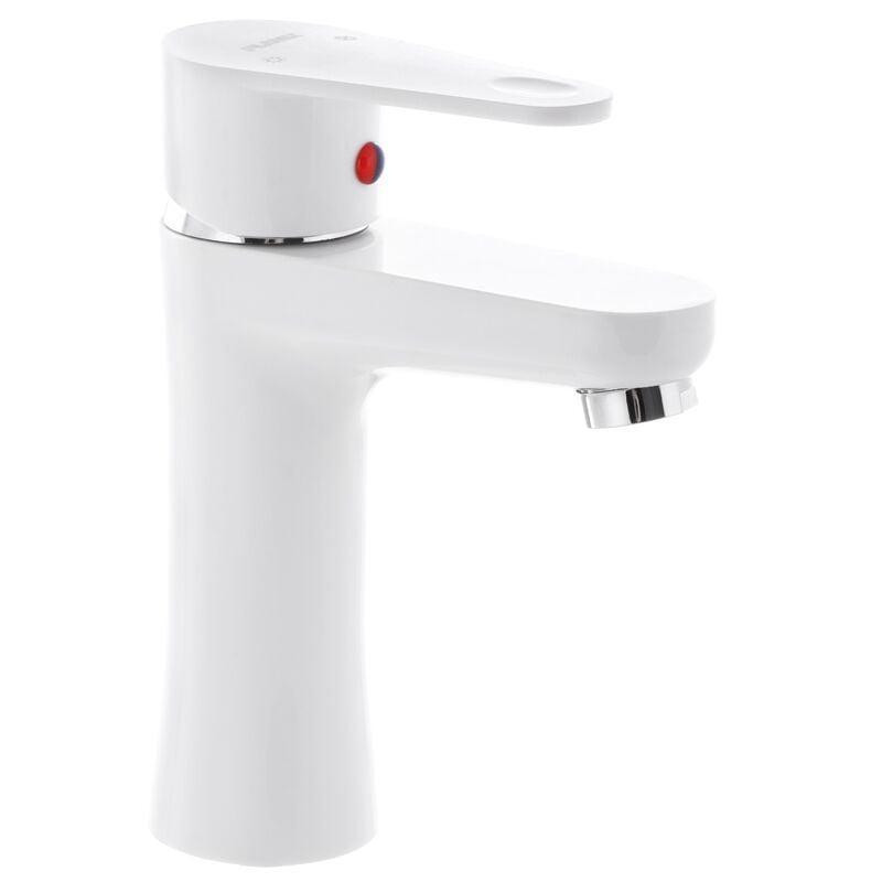 Смеситель для умывальника PLAMIX VEGA-001W, пластиковый белый Харьков - изображение 1