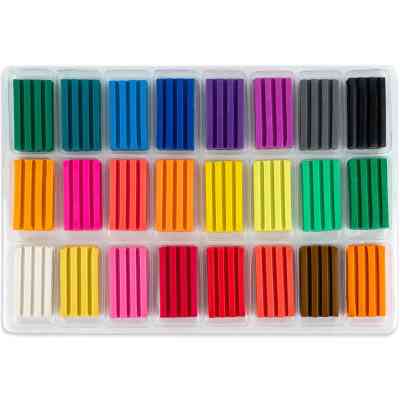 Пластилин Kite Kuromi восковий, 24 кольори, 480 г (HK24-089) Винница