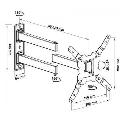 Кронштейн Walfix R-351B Вінниця - фото 2