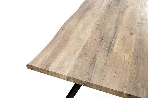 Стіл Метрополь, (120*80), чорний/штучний шпон MDF Київ