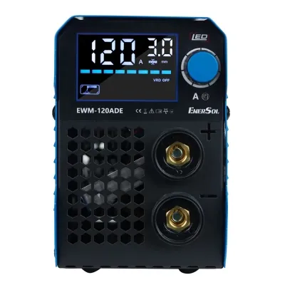 Зварювальний апарат Enersol інверторний, 20-120 A, 5.1 кВт, 2.9 кг (EWM-120ADE) Вінниця - фото 5