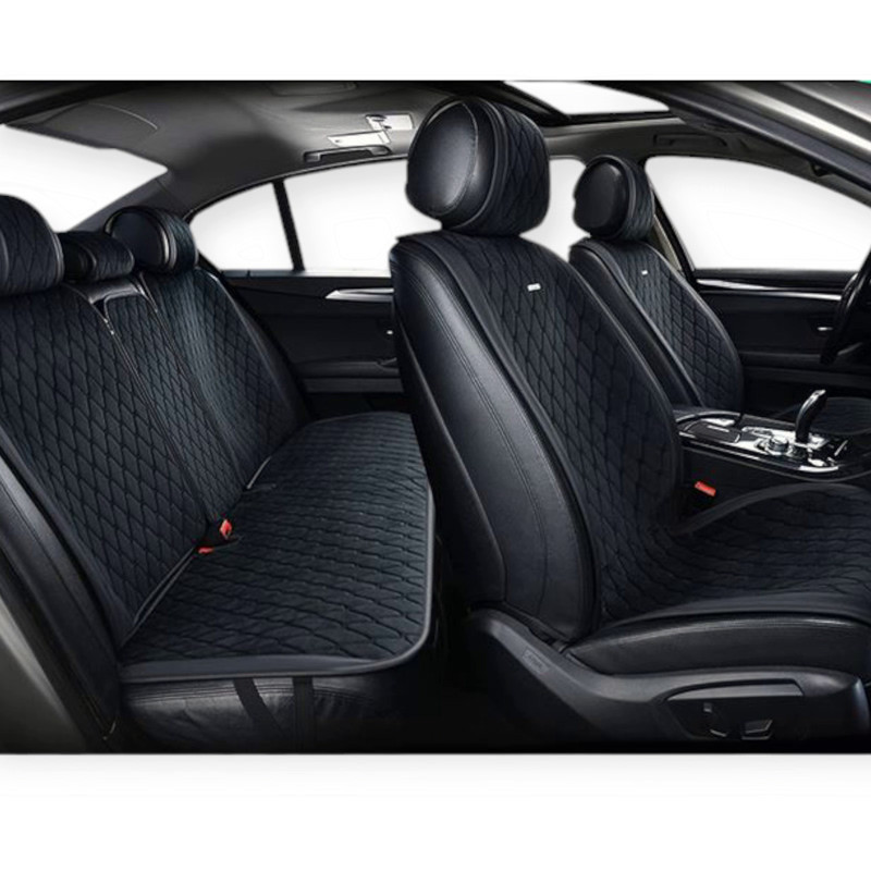 Накидки на сидіння beltex new york (перед+зад) чорні ромб Мукачево - фото 1