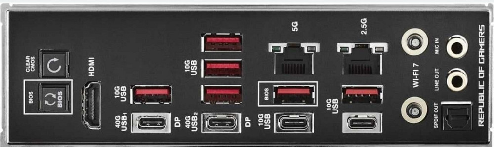 Материнская плата ASUS ROG CROSSHAIR X870E HERO 1 шт. NEW! Харьков - изображение 2