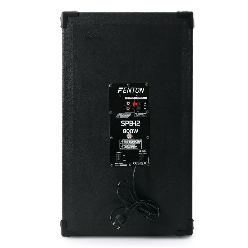 SPB-12 Active Passive Box Set 800 Вт 30 см НЧ-динамик USB/SD Bluetooth MP3 (Германия, читать описание) Ровно - изображение 6