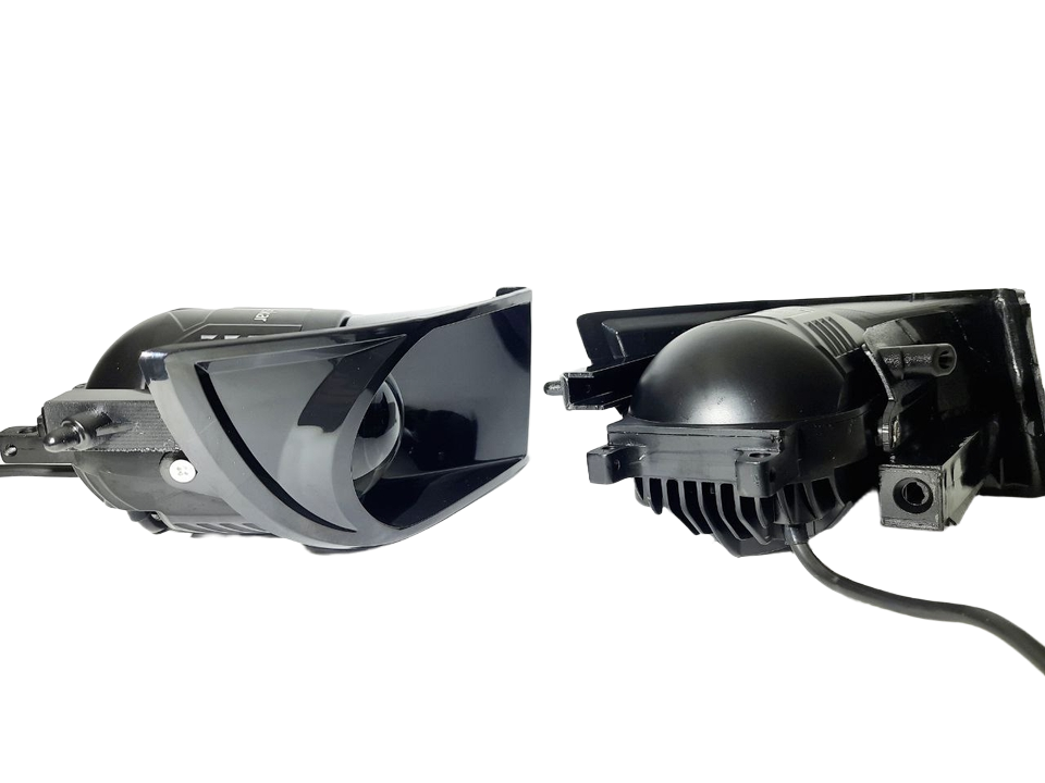 Комплект протитуманних LED фар BL Toyota Land Cruiser Prado 120 (2002-2009) 3000-6000K 80W 12V ПТФ FOG керування з телефону колір Харків - фото 5