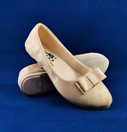 .Жіночі Балетки Бежеві Туфлі Замшеві Мокасини (розміри: 39,40) - 139 Дніпро