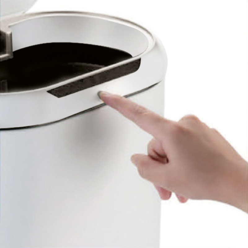 Сенсорное мусорное ведро Mixxus Premium Topper-TC0112 12 литров овальное белое MI7082 Харьков - изображение 9