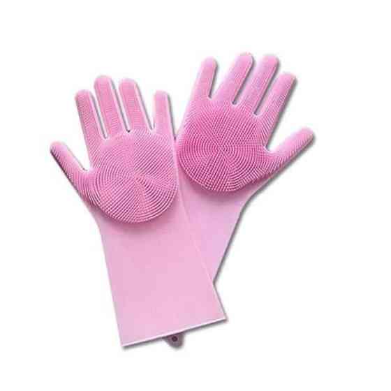 Силіконові рукавички для миття посуду 5511 Дніпро
