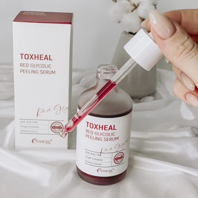 Положення Svyatka для Obeschchi Toxheal Червона глікольна шкіряна сироватка Естетична будинок 100 мл Вінниця - фото 3
