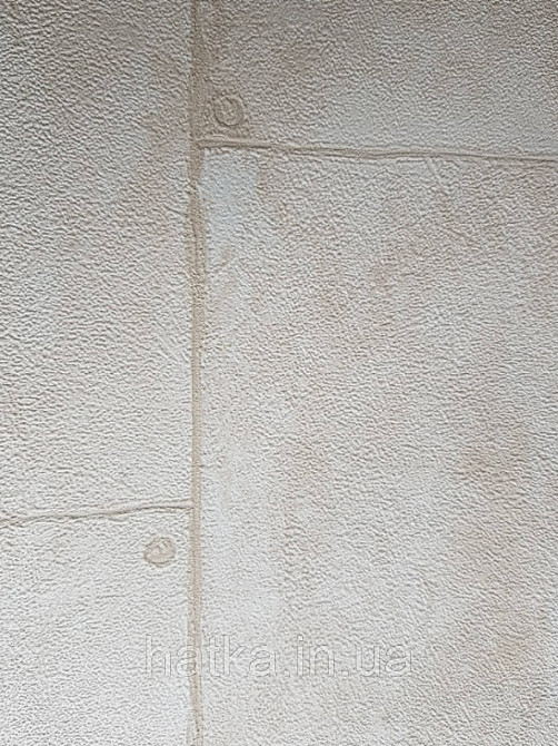 Шпалери вінілові на флізеліні Marburg Loft 0.53х10 кава з молоком під плитку штукатурку лофт Київ - фото 2