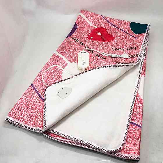 Електро ковдра електрична Electric Blanket 170х150 см, Електричне простирадло для дому NQ-26 Одеса