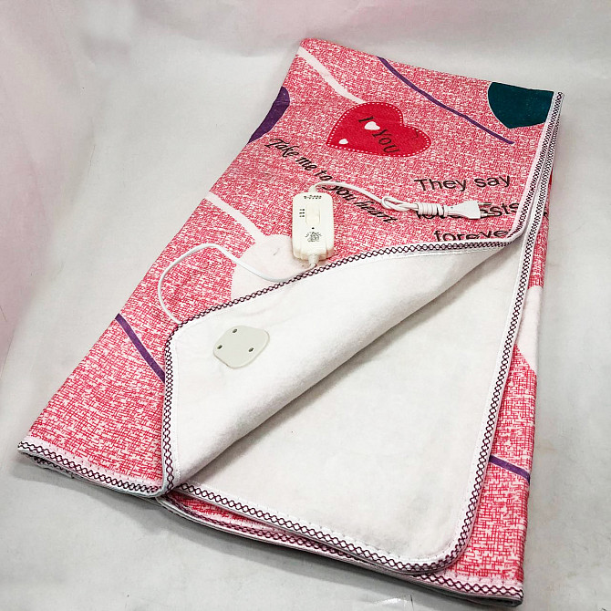 Електро ковдра електрична Electric Blanket 170х150 см, Електричне простирадло для дому NQ-26 Одеса - фото 1