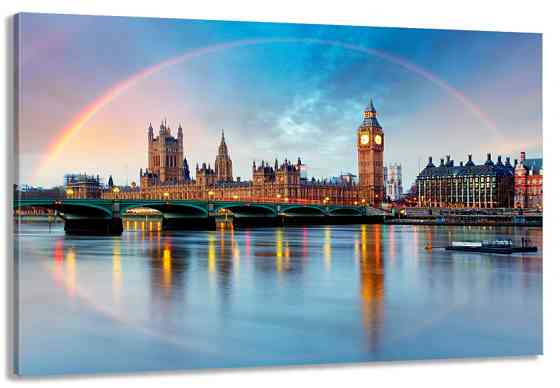 Картина холст в гостиную / спальню   Велика Британія     MLP_232 90х180см Киев