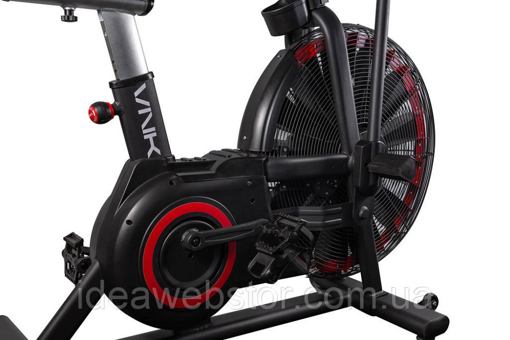 Профессиональный аэробайк VNK Airbike A3 PRO велотренажер для кардио и функциональных тренировок Киев - изображение 12