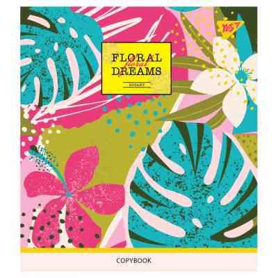 Тетрадь Yes А5 Tropical Paradise 18 листов клетка (765197) Винница