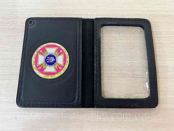 Обкладинка з прозорим вікном на посвідчення ДССЗЗІ (держспецзв'язок) Puos Київ