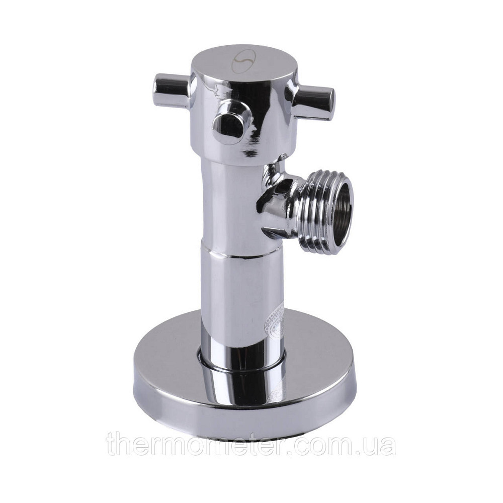 Кран полуоборотный угловой SOLOMON 1/2″х1/2″ Retro 7077 (2шт) Киев - изображение 3