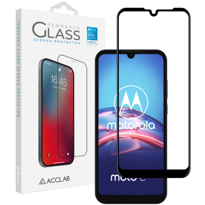 Стекло защитное ACCLAB Full Glue MOTO E6s (1283126509025) Винница - изображение 1
