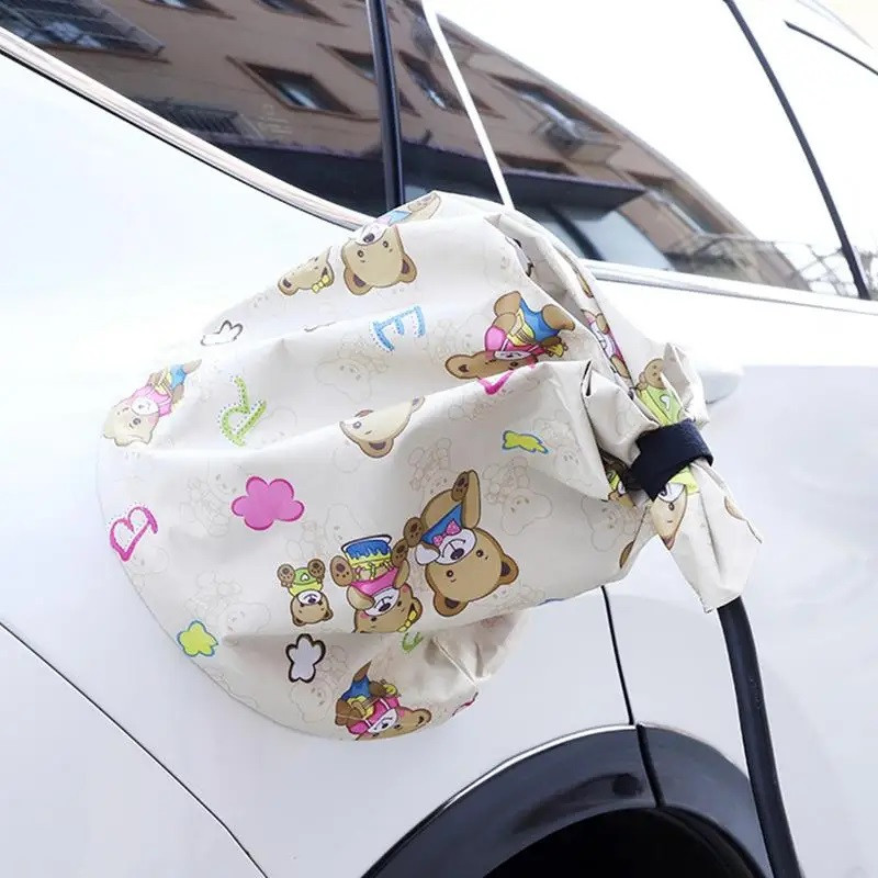 Захисний чохол для порту зарядного пристрою для електромобіля Aim (Бежевий з принтом "Ведмідь") Николаев - изображение 2