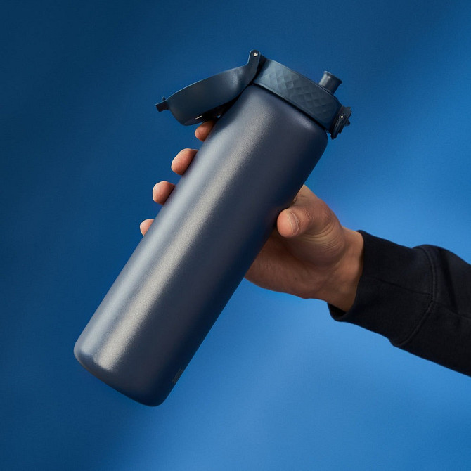 Пляшка для води металева вакуумна ION8 920 мл. Vacuum Insulated, Ash Navy Кам'янське - фото 2