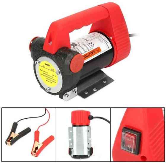 Помповий насос REWOLT для перекачування дизеля 24в 50л/хв RE SL001-24V Чернігів