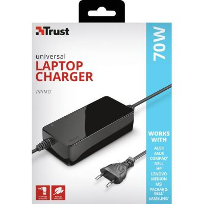 Блок питания к ноутбуку Trust Primo 70W-19V Universal Laptop Charger (22141_TRUST) Винница - изображение 5