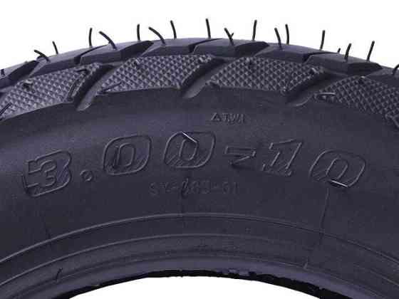 Шина 3,00*10 6PR TT (под камеру), 1 Мукачево