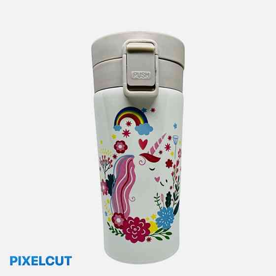 Термокружка vacuum insulation cup unicorn 400 мл (единорог)) Винница