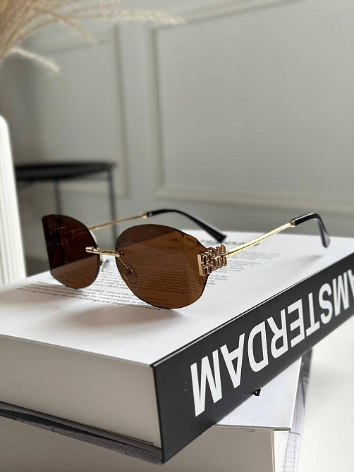 Окуляри жіночі   MIU MIU 🔥  на середнє обличчя     без оправи Київ - фото 5