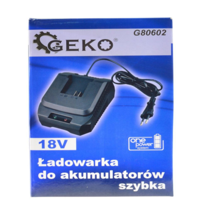 Зарядний пристрій для літій-іонної батареї 18 Fast GEKO G80602 Чернігів