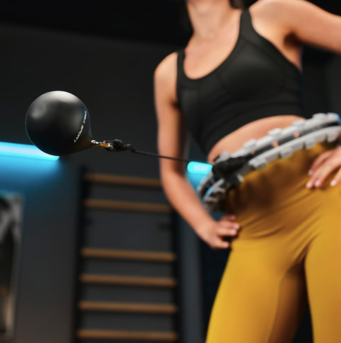 Хулахуп Trex Sport TX-020CHH масажний з обважнювачем та лічильником сірий Киев - изображение 8