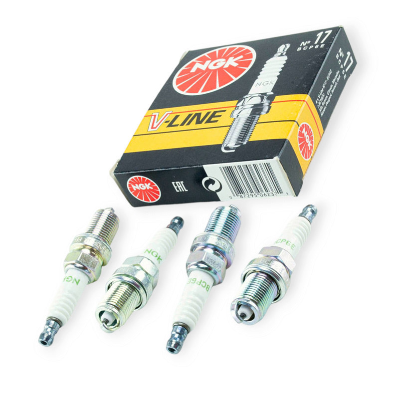 Свічка запалювання NGK V-Line-17 (BCP6E) Пежо, Alfa Romeo (к-кт 4 шт) Мукачево - фото 1