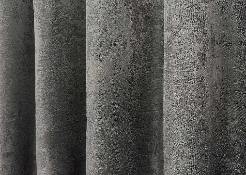 Комплект коротких штор VR-Textil Жаккард Sultan XO № 1558ш Темно-серый 130х170 см 2 шт (35-0350) Киев - изображение 6