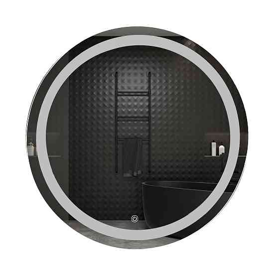 Дзеркало UNIO MRR-09 RND-S 700 x 700 mm LED FL з сенсором Тернопіль